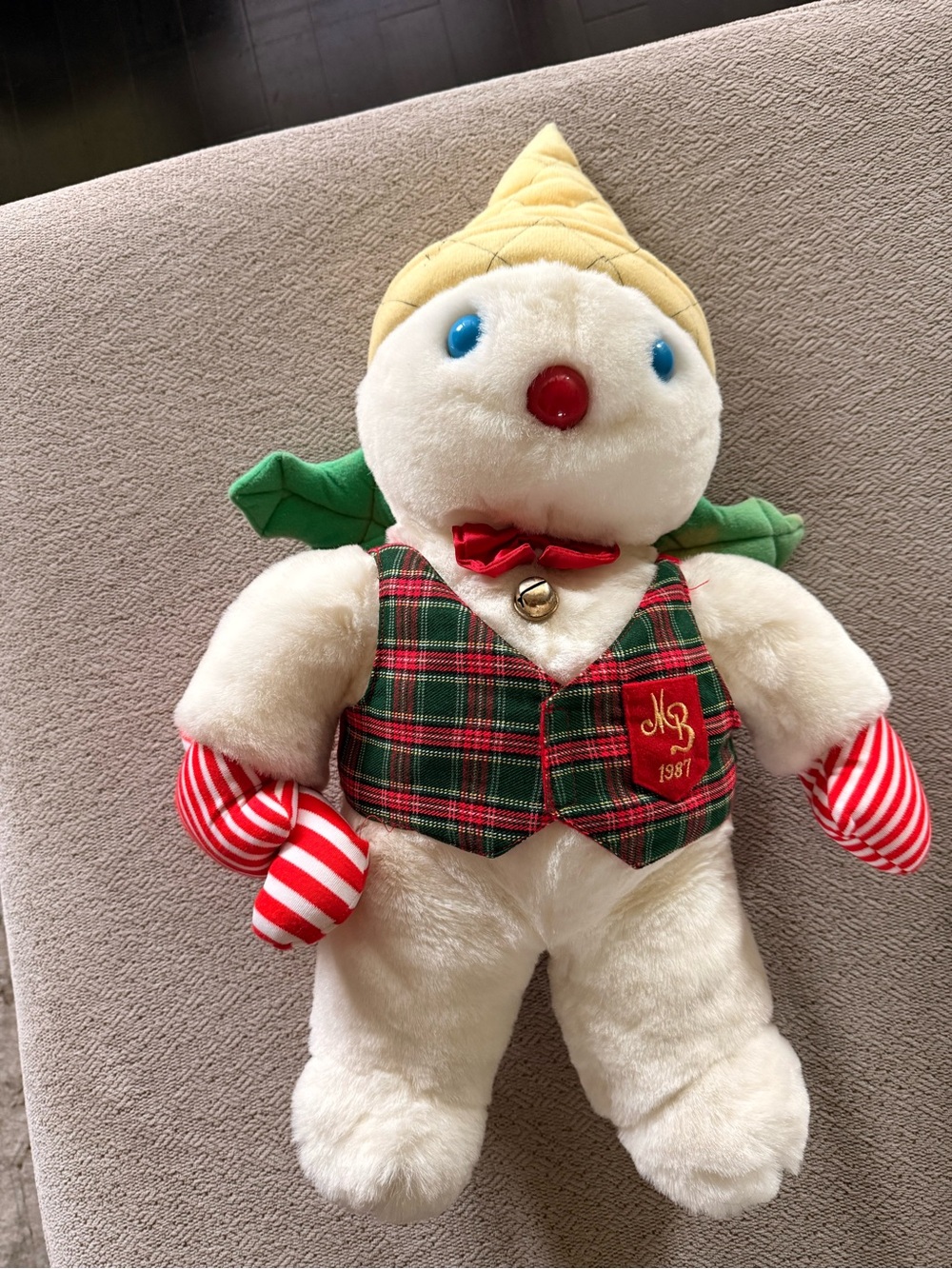 Vintage 1987 Mr. Bingle Plush with Original Hang Tag